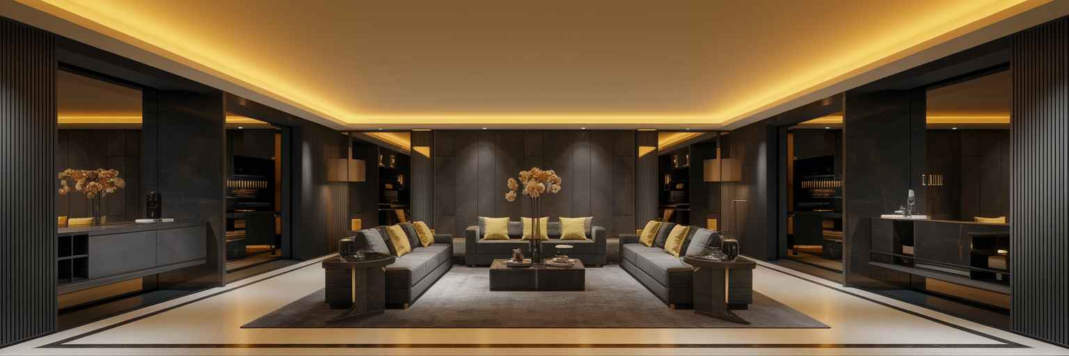 Lighting Design by AZI Interiors